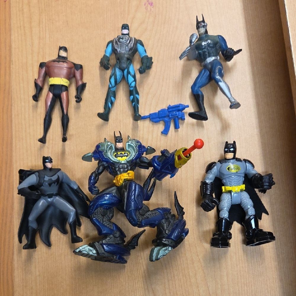 DC Comics‎ BATMAN Action Figure Lot Of 6 Loose Figs